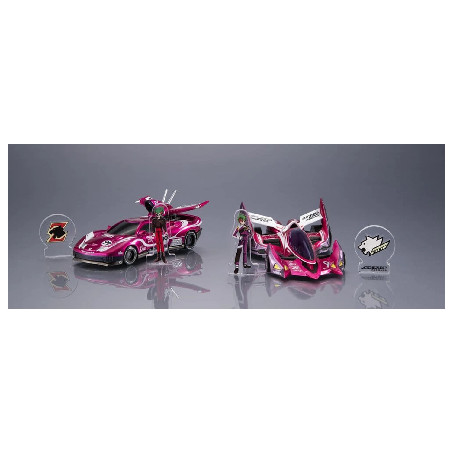 Future GPX Cyber Formula Cyber Formula Collection -Heritage Edition- Fahrzeuge 2er-Pack Proto Jaguar Z-6 & Aoi Stealth Jaguar Z-7 Produktfoto