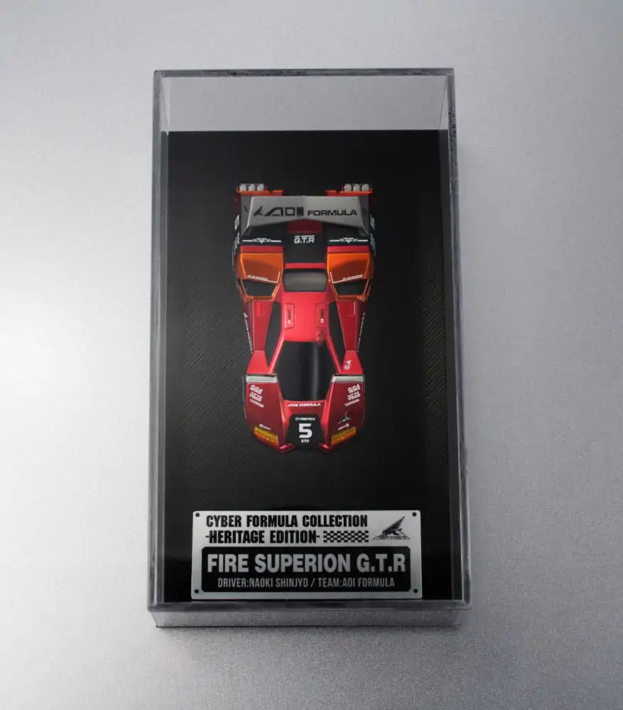 Future GPX Cyber Formula Fahrzeug 1/18 Fire Superion G.T.R Heritage Edition 14 cm termékfotó