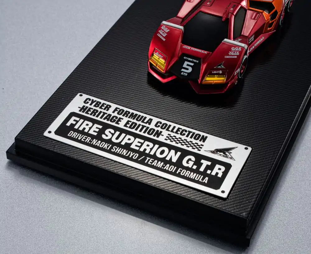 Future GPX Cyber Formula Fahrzeug 1/18 Fire Superion G.T.R Heritage Edition 14 cm termékfotó