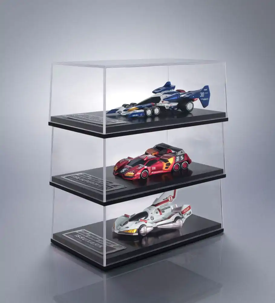 Future GPX Cyber Formula Fahrzeuge 1/18 3er-Pack 10&#039;s Cyber Formula world grand prix set Heritage Edition 14 cm Produktfoto