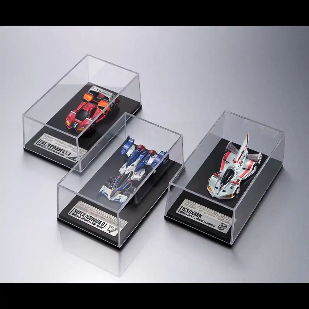 Future GPX Cyber Formula Fahrzeuge 1/18 3er-Pack 10&#039;s Cyber Formula world grand prix set Heritage Edition 14 cm Produktfoto