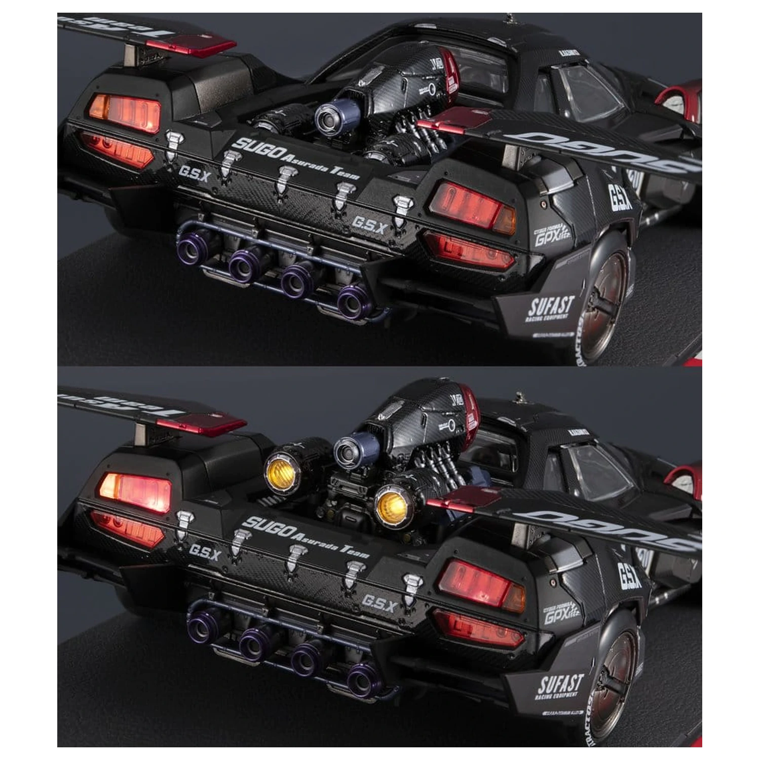 Future GPX Cyber Formula Variable Action Hi-SPEC United Fahrzeug Asurada G.S.X RS SIREN 26 cm Produktfoto