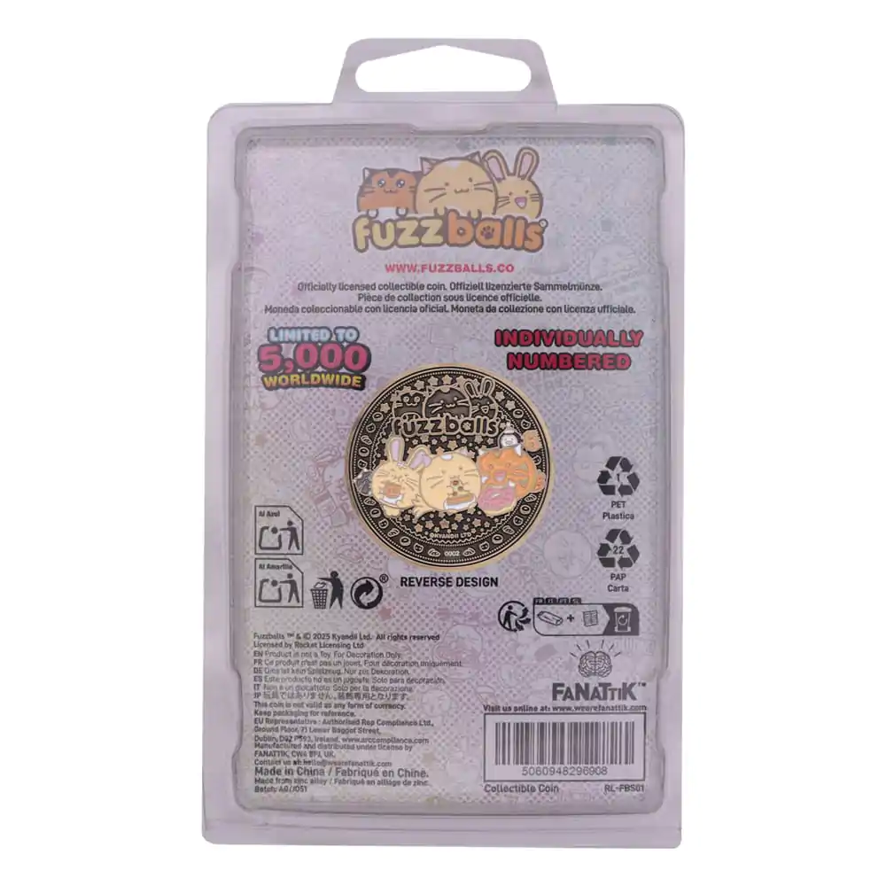 Fuzzballs Sammel Münze Whisky Limitierte Edition Produktfoto