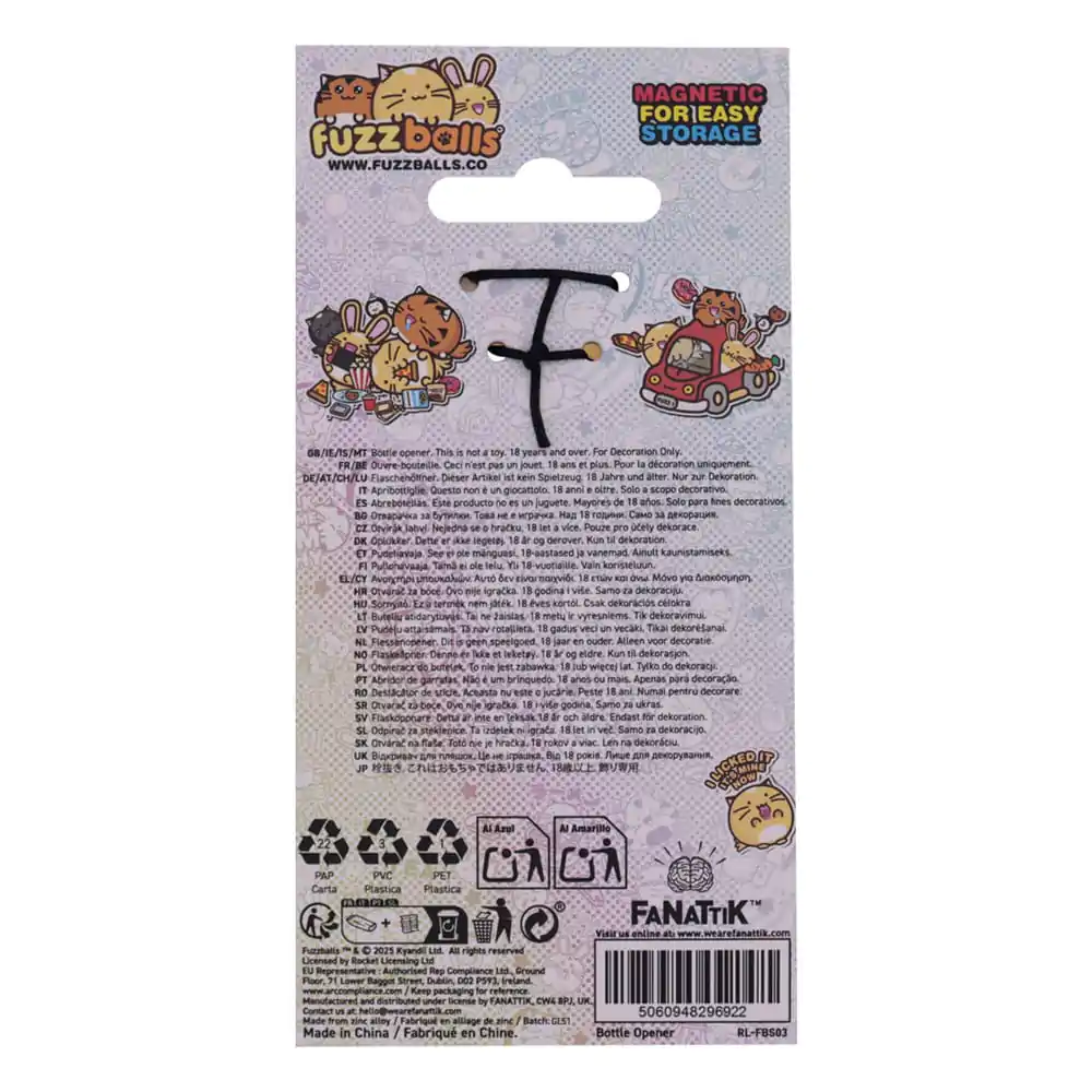 Fuzzballs Flaschenöffner Whisky Produktfoto