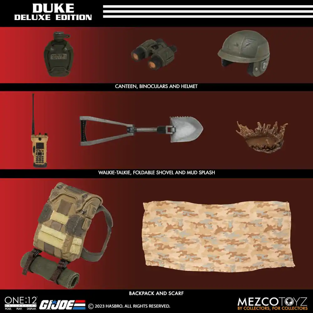G.I. Joe Actionfigur 1/12 Duke Deluxe Edition 16 cm Produktfoto