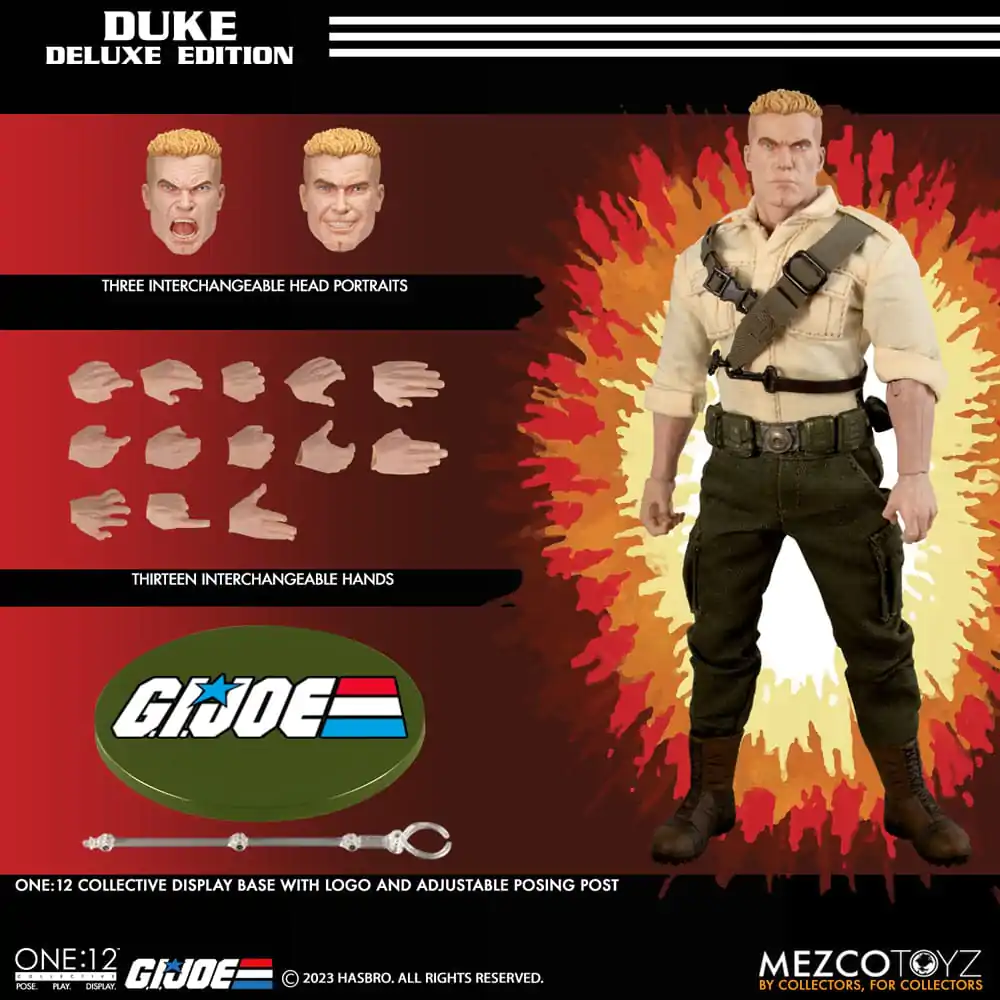 G.I. Joe Actionfigur 1/12 Duke Deluxe Edition 16 cm Produktfoto