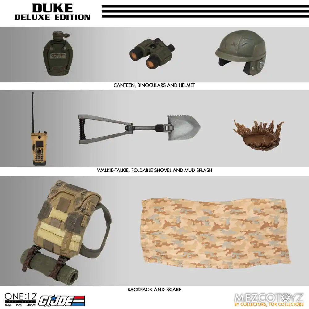 G.I. Joe Actionfigur 1/12 Duke Deluxe Edition 16 cm Produktfoto