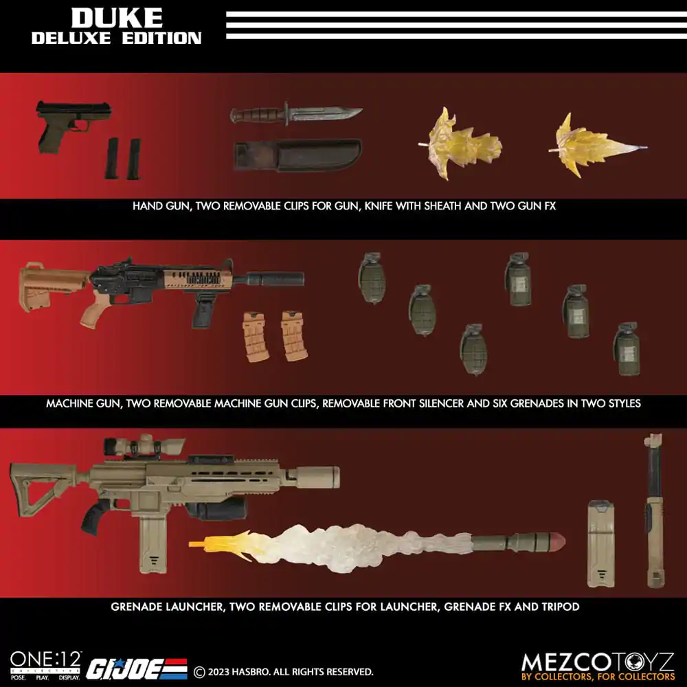 G.I. Joe Actionfigur 1/12 Duke Deluxe Edition 16 cm Produktfoto
