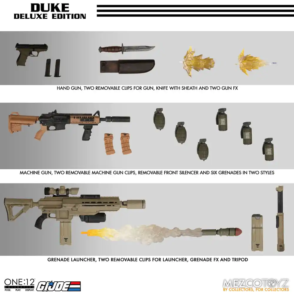 G.I. Joe Actionfigur 1/12 Duke Deluxe Edition 16 cm Produktfoto