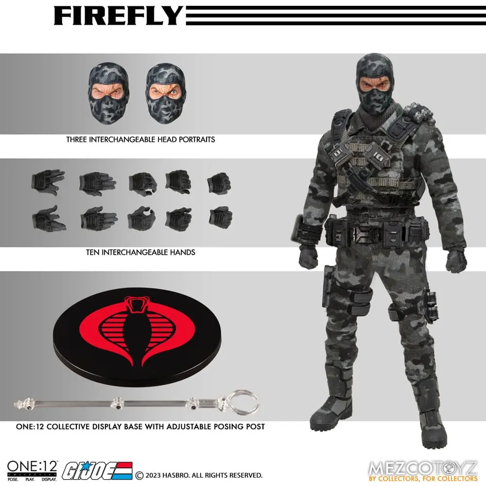 G.I. Joe Actionfigur 1/12 Firefly 17 cm Produktfoto