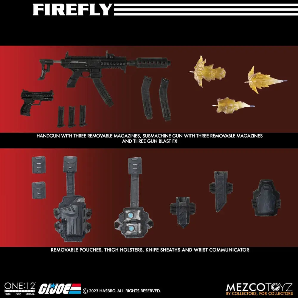 G.I. Joe Actionfigur 1/12 Firefly 17 cm Produktfoto