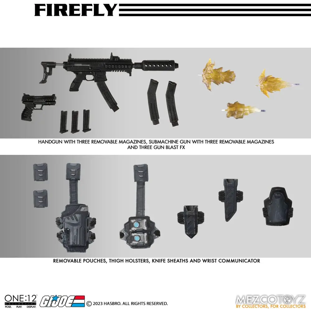 G.I. Joe Actionfigur 1/12 Firefly 17 cm Produktfoto