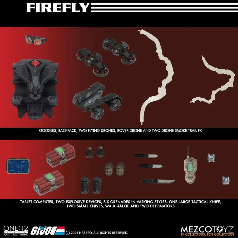 G.I. Joe Actionfigur 1/12 Firefly 17 cm Produktfoto