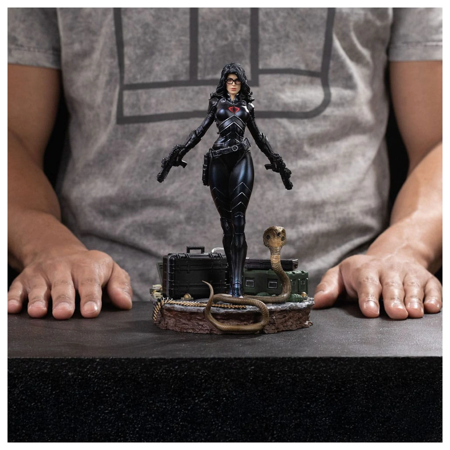 G.I. Joe Art Maßstab Statue 1/10 Baroness 22 Zentimeter Produktfoto