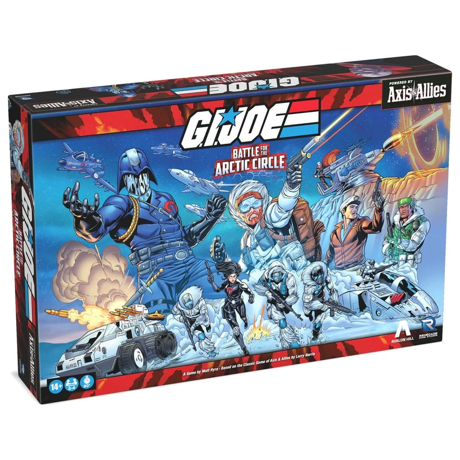 G.I. Joe Brettspiel Battle for the Arctic Circle powered by Axis & Allies *English Version* Produktfoto