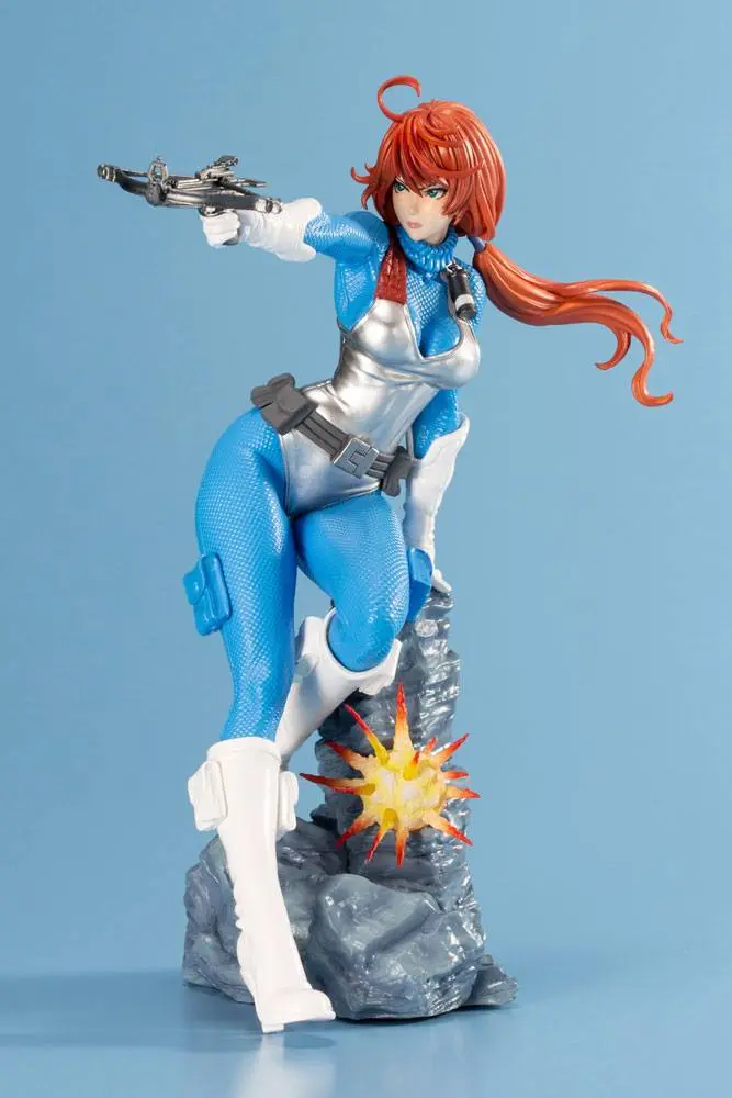 G.I. Joe Bishoujo PVC Statue 1/7 Scarlett 25th Anniversary Sky Blue Color Ver. 23 cm termékfotó