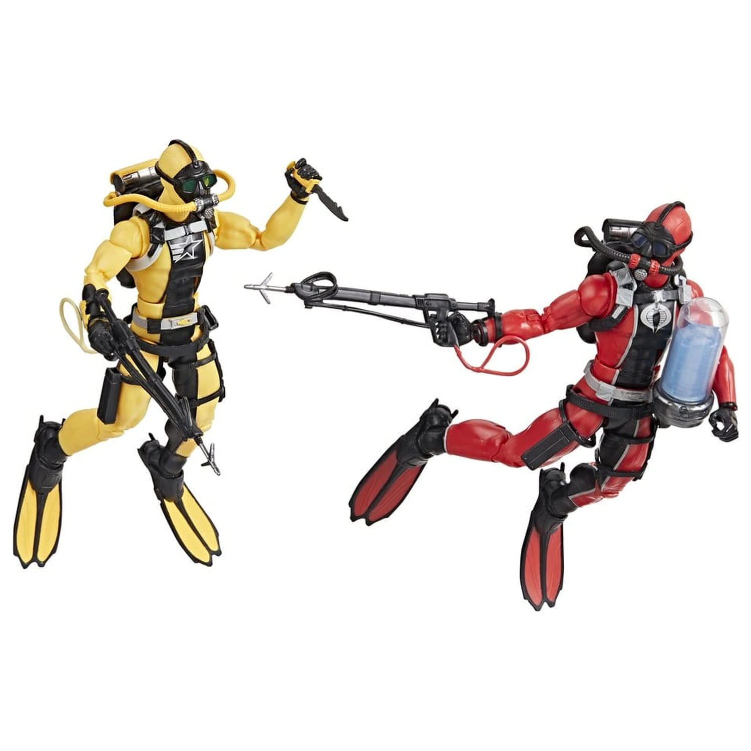 G.I. Joe Classified Series Actionfiguren 2er-Pack #169 G.I. Joe Diver vs. Cobra Diver 15 cm Produktfoto