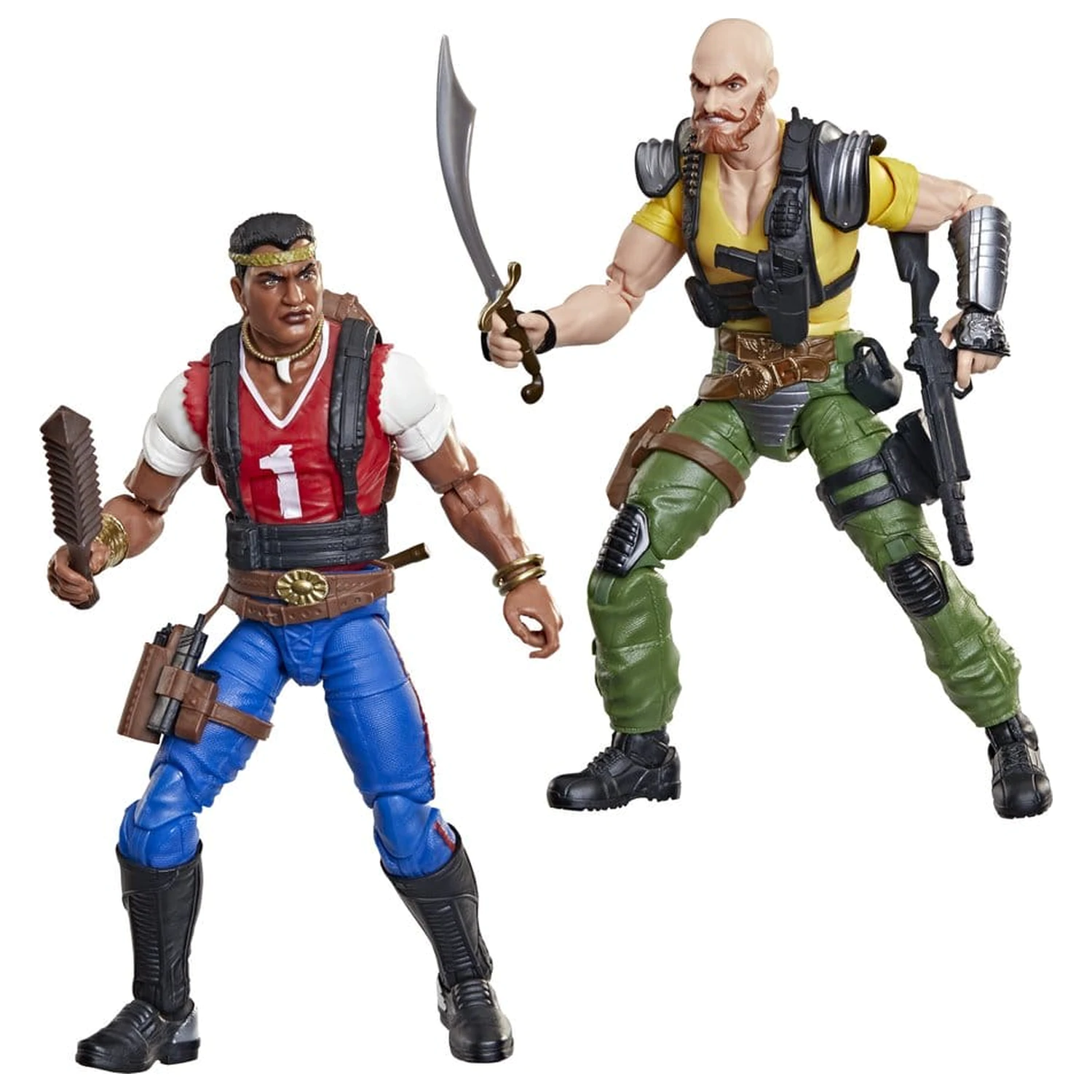G.I. Joe Classified Series Action-Figuren 2er-Pack #193 David "Red Dog" Taputapu & Varujan "Taurus" Ayvazyan 15 cm Produktfoto
