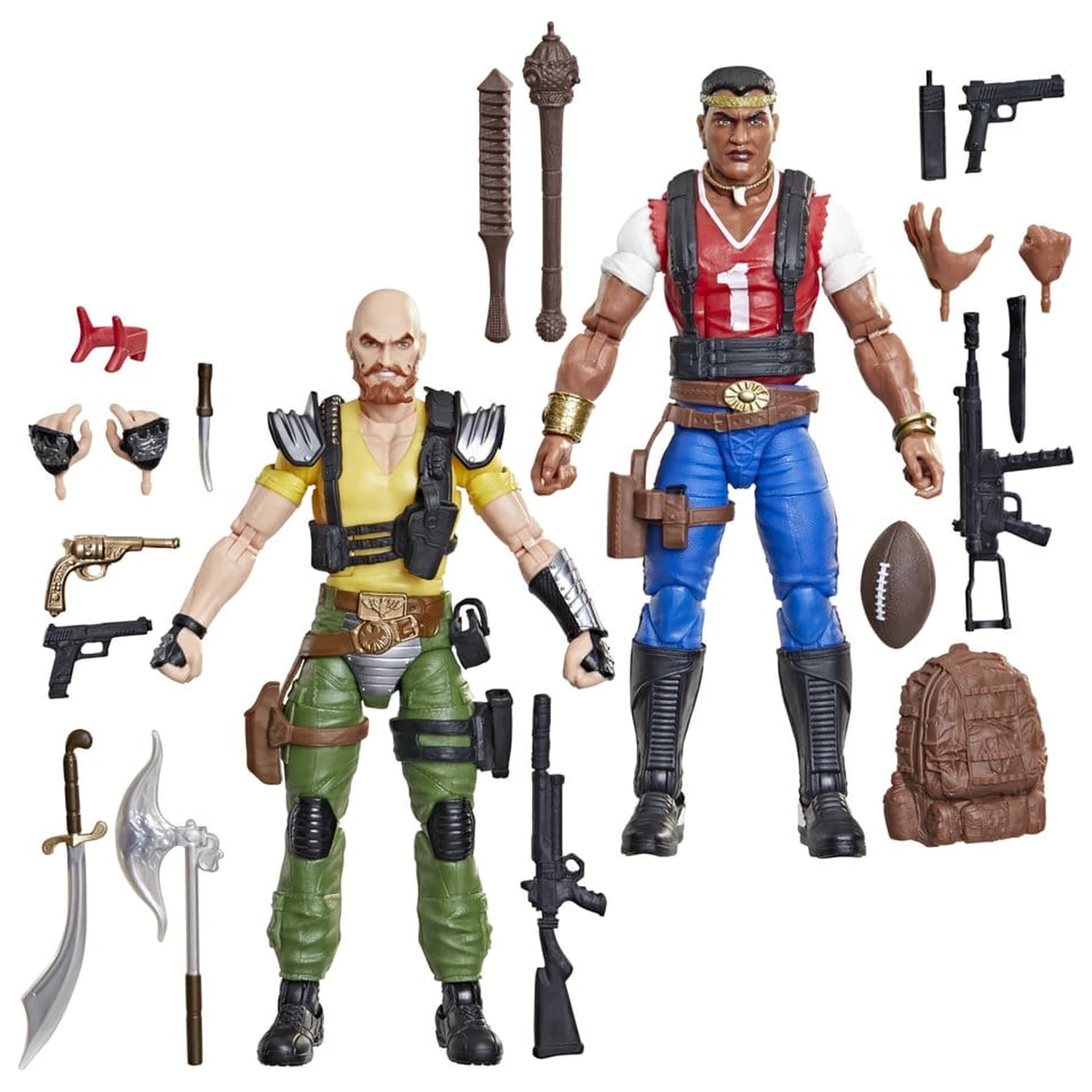 G.I. Joe Classified Series Action-Figuren 2er-Pack #193 David "Red Dog" Taputapu & Varujan "Taurus" Ayvazyan 15 cm Produktfoto