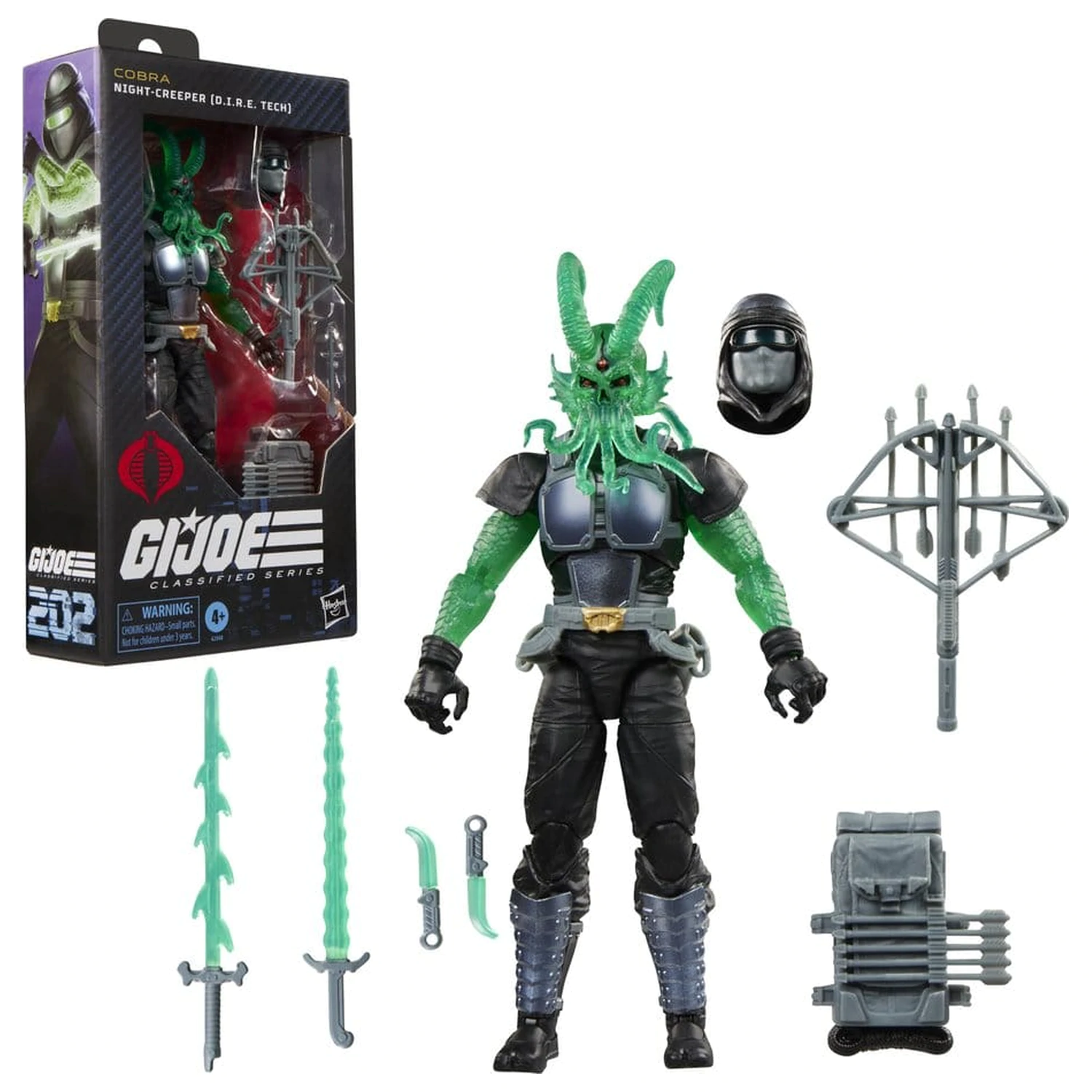 G.I. Joe Classified Series Action-Figur #202 Night-Creeper (D.I.R.E. Tech) 15 cm Produktfoto