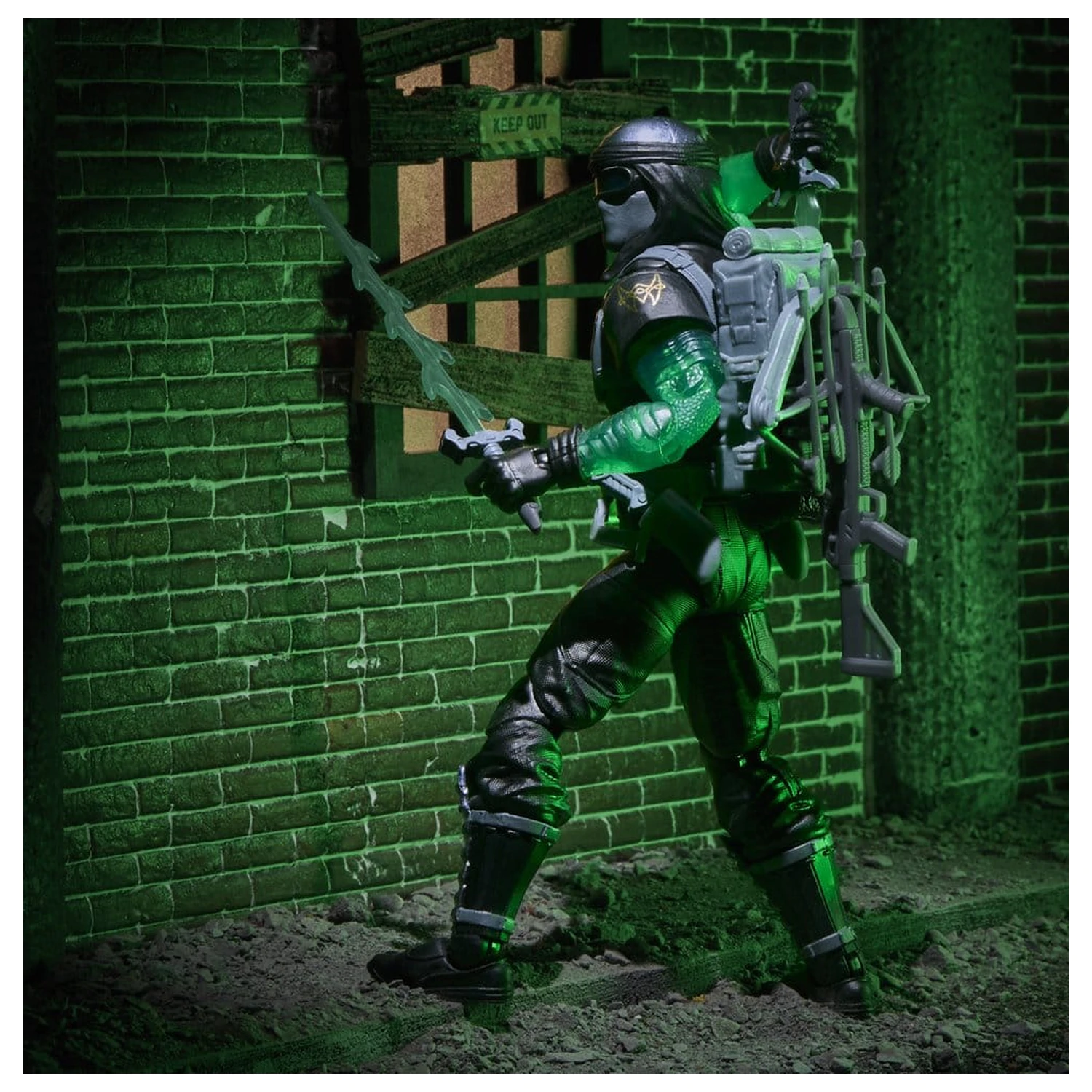 G.I. Joe Classified Series Action-Figur #202 Night-Creeper (D.I.R.E. Tech) 15 cm Produktfoto