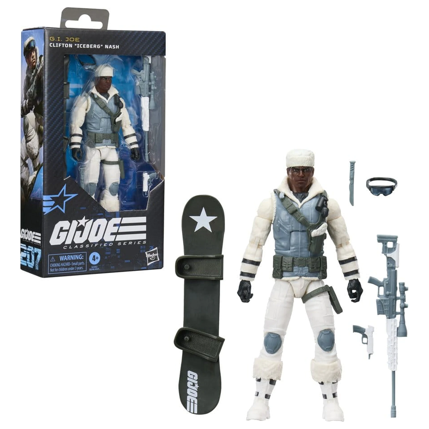 G.I. Joe Classified Series Action-Figur #207 Clifton "Iceberg" Nash 15 cm Produktfoto