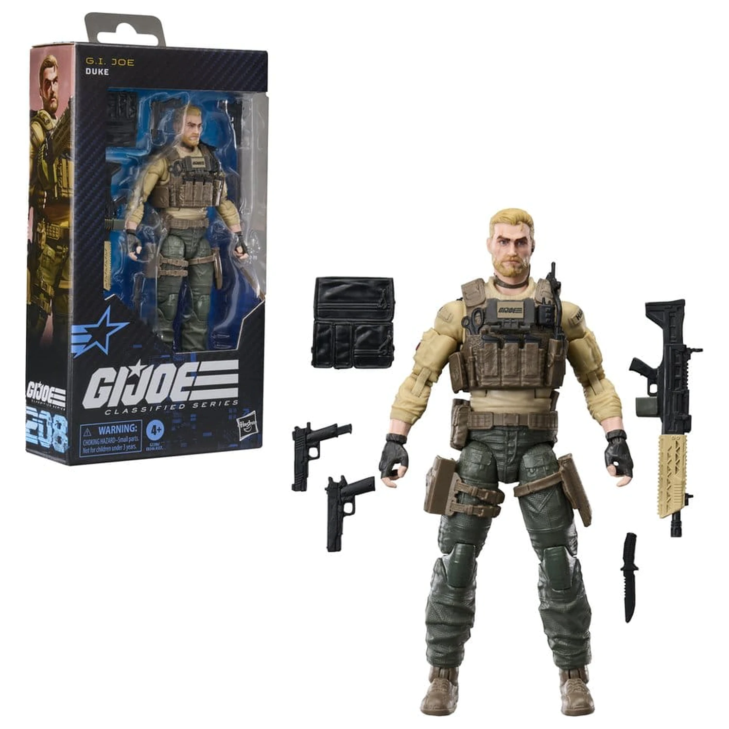 G.I. Joe Classified Series Actionfigur #208 Duke 15 cm Produktfoto