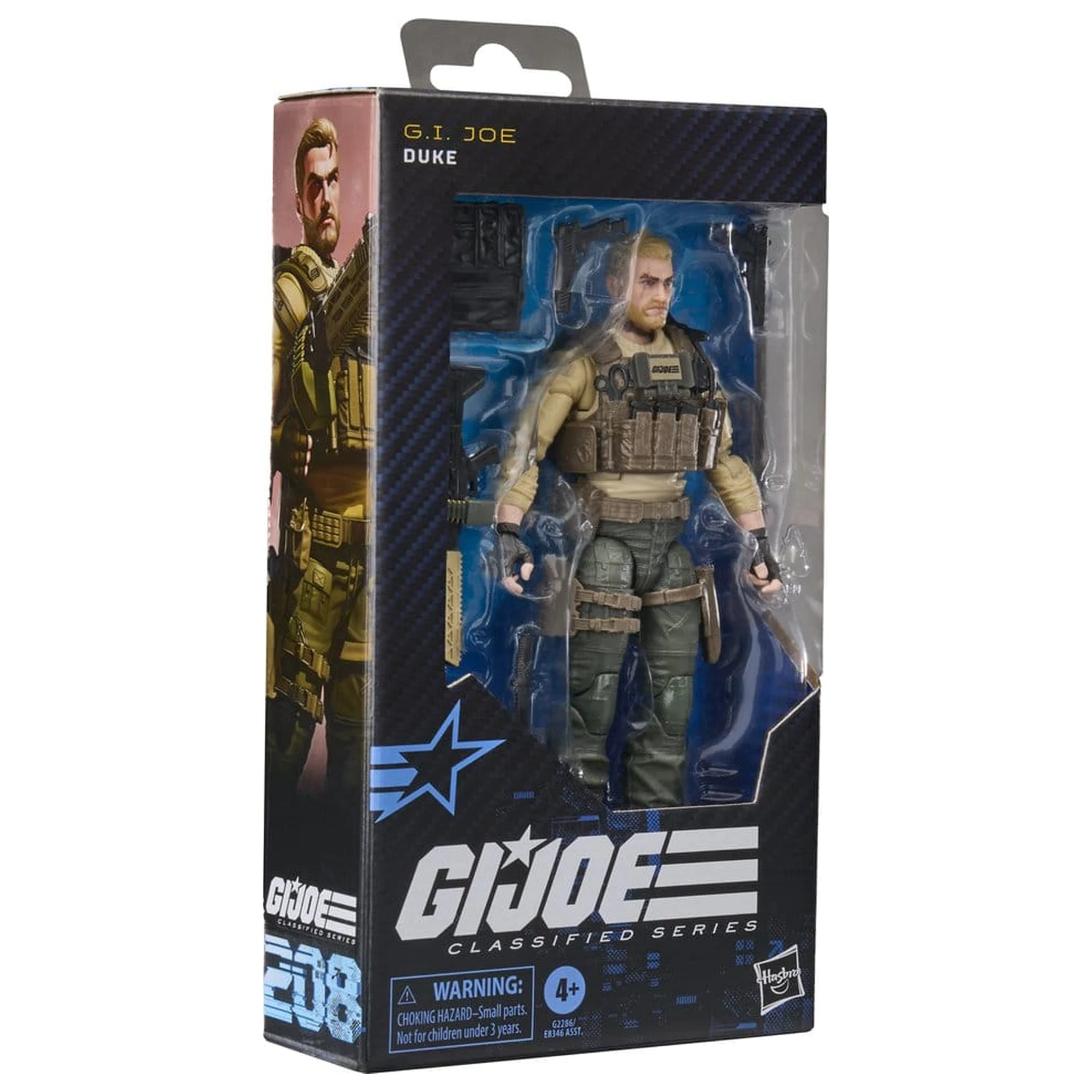 G.I. Joe Classified Series Actionfigur #208 Duke 15 cm Produktfoto