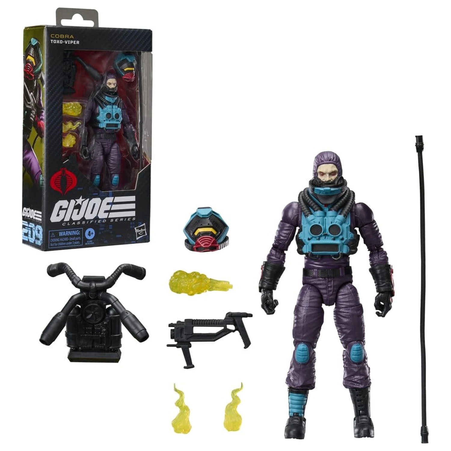 G.I. Joe Classified Series Action-Figur #209 Toxo-Viper 15 cm Produktfoto