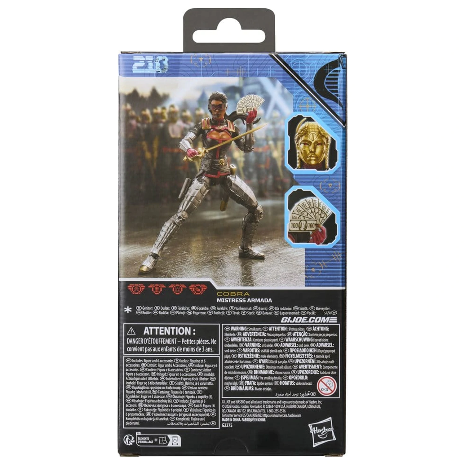 G.I. Joe Classified Series Action-Figur #210 Mistress Armada 15 cm Produktfoto