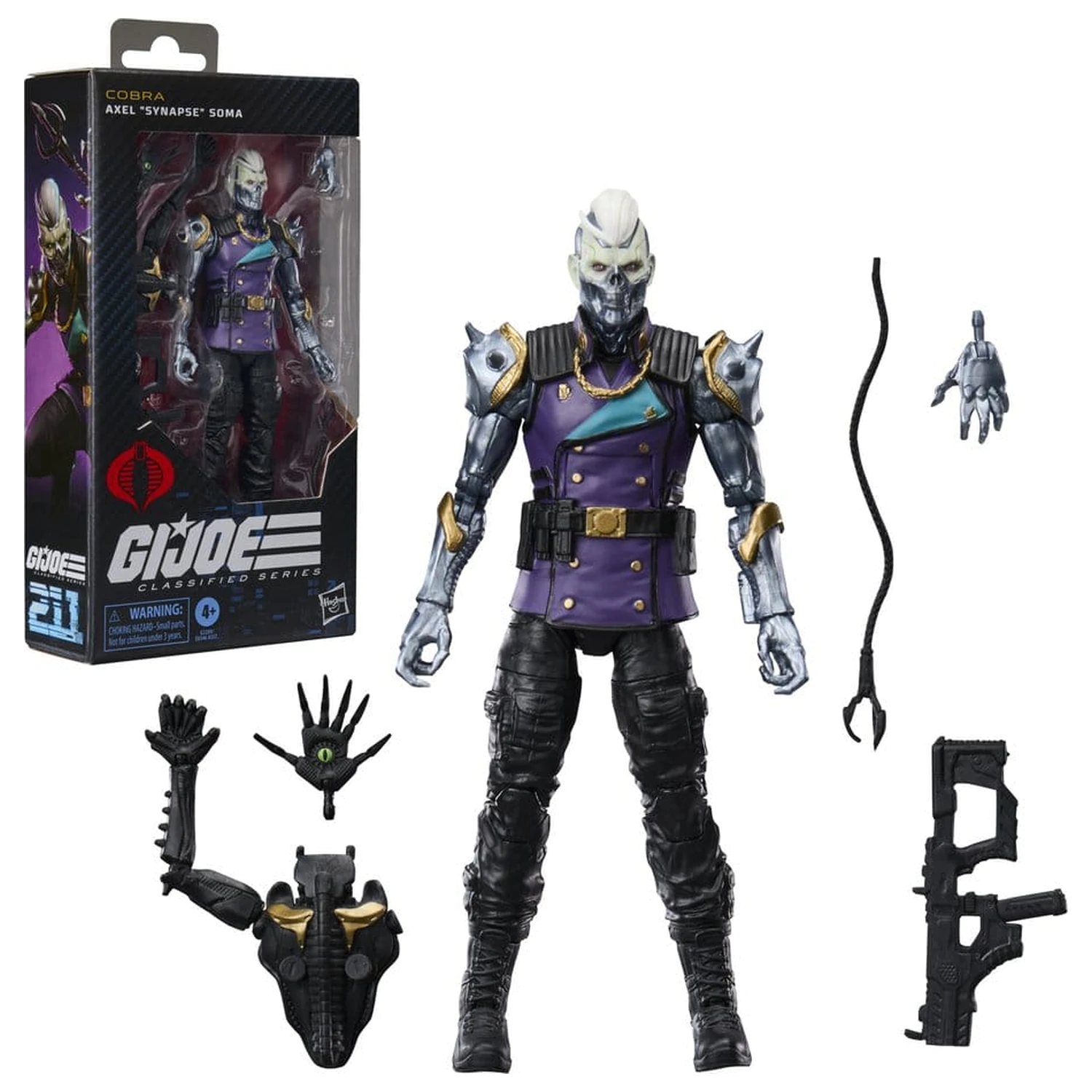 G.I. Joe Classified Series Action-Figur #211 Axel "Synapse" Soma 15 cm Produktfoto