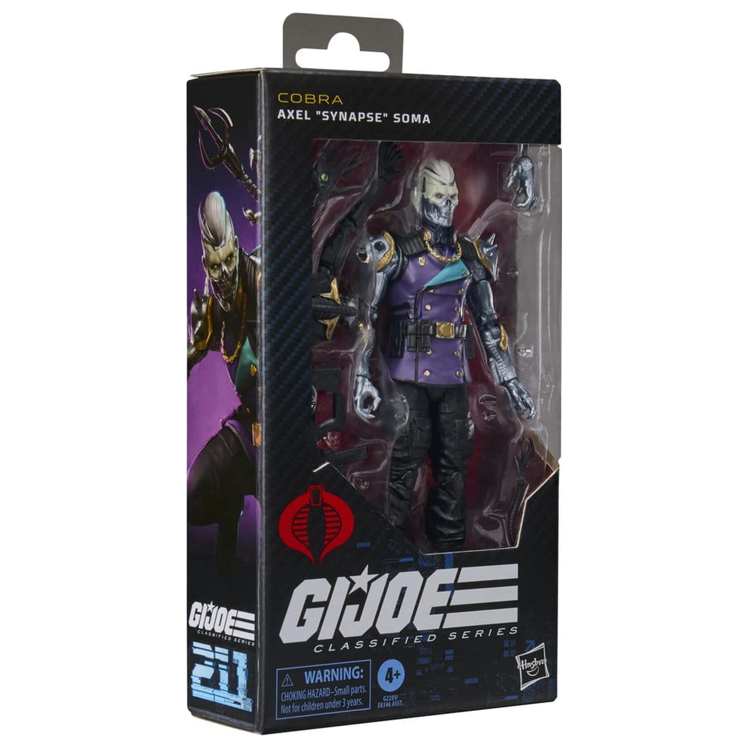 G.I. Joe Classified Series Action-Figur #211 Axel "Synapse" Soma 15 cm Produktfoto
