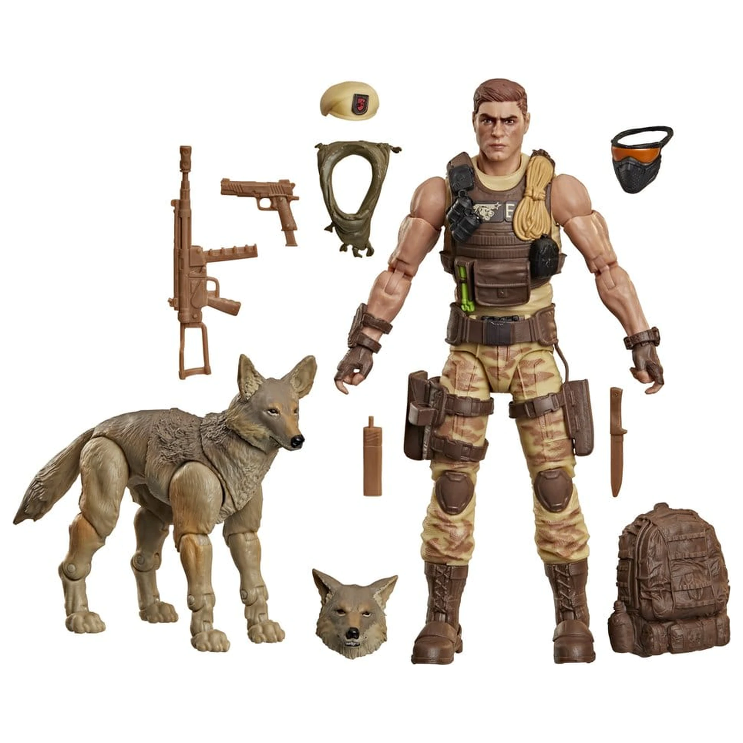 G.I. Joe Classified Series Actionfigur #217 Dusty & Coyote Sandstorm 15 cm Produktfoto