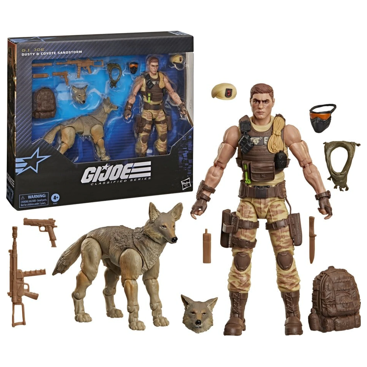 G.I. Joe Classified Series Actionfigur #217 Dusty & Coyote Sandstorm 15 cm Produktfoto