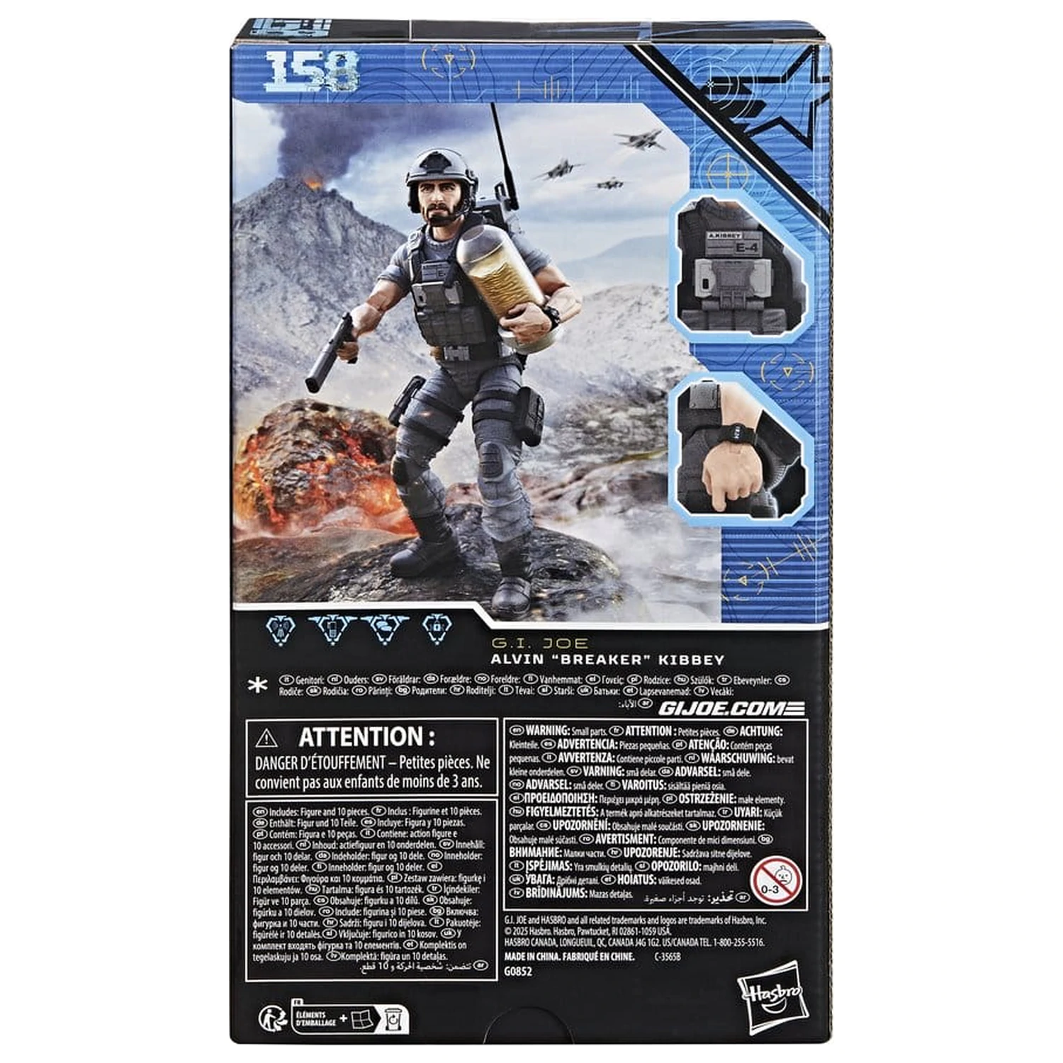G.I. Joe Classified Series Actionfigur Nr. 158 Alvin "Breaker" Kibbey 15 cm Produktfoto