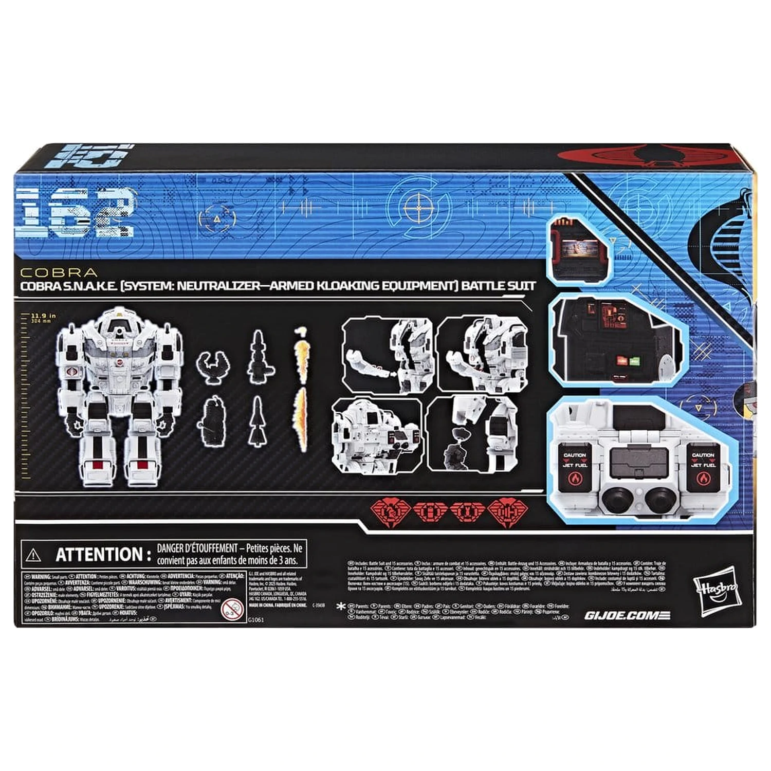 G.I. Joe Classified Series Actionfigur #162 Cobra S.N.A.K.E. Battle Suit 15 cm Produktfoto