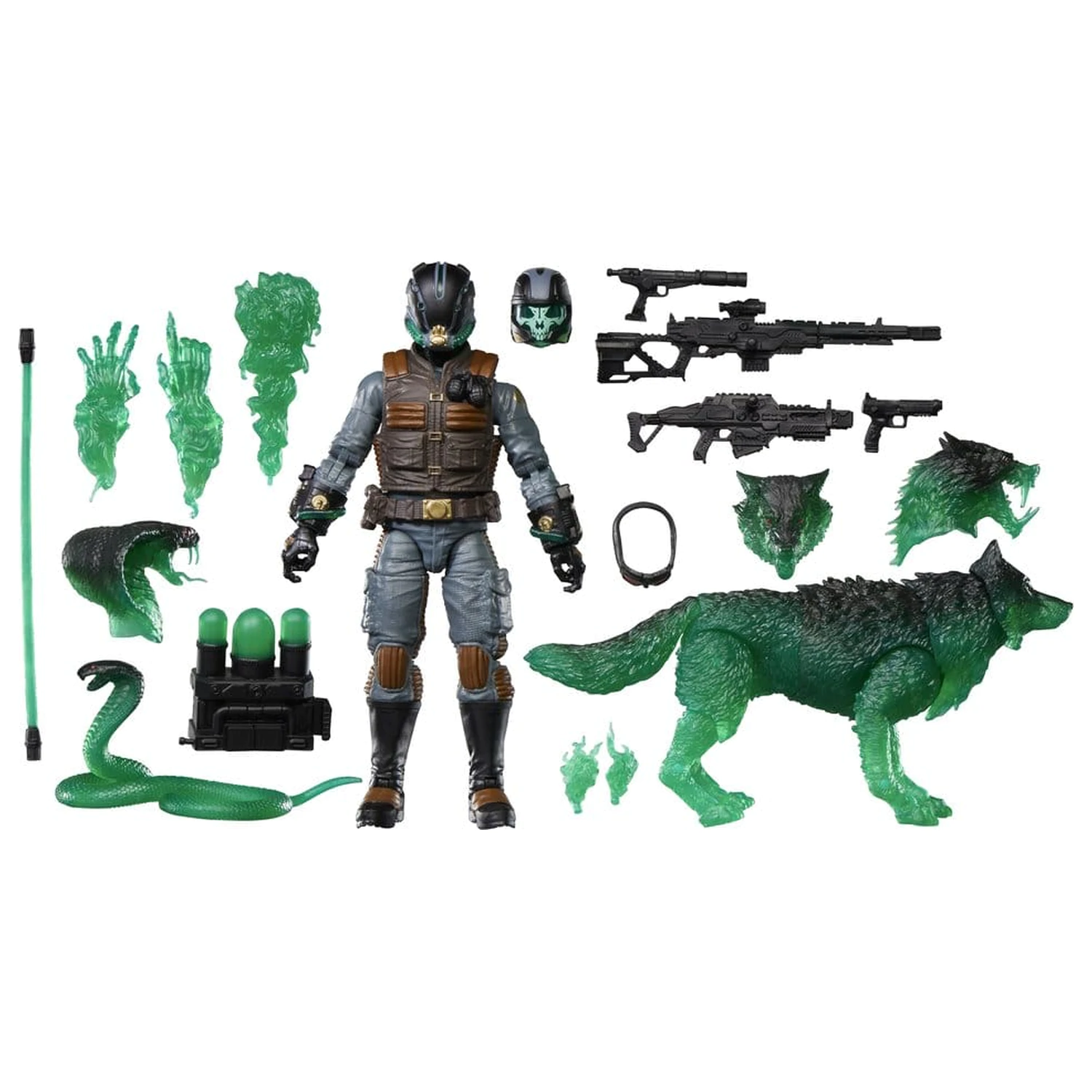G.I. Joe Classified Series Actionfigur #170 Ghost Viper & D.I.R.E. Beasts 15 Zentimeter Produktfoto