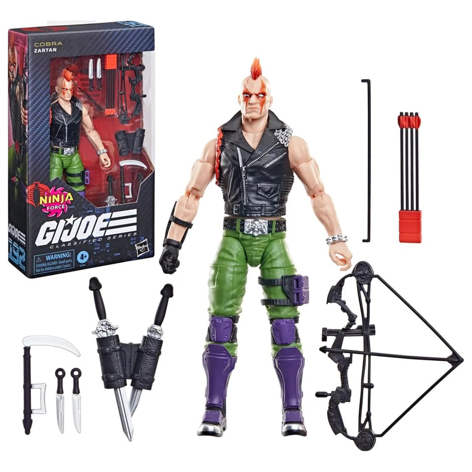 G.I. Joe Classified Series Action-Figur #192 Ninja Force Zartan 15 cm Produktfoto