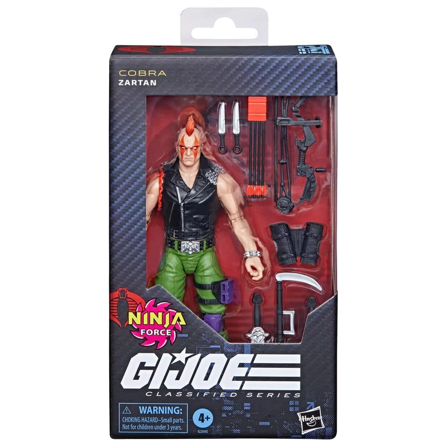 G.I. Joe Classified Series Action-Figur #192 Ninja Force Zartan 15 cm Produktfoto