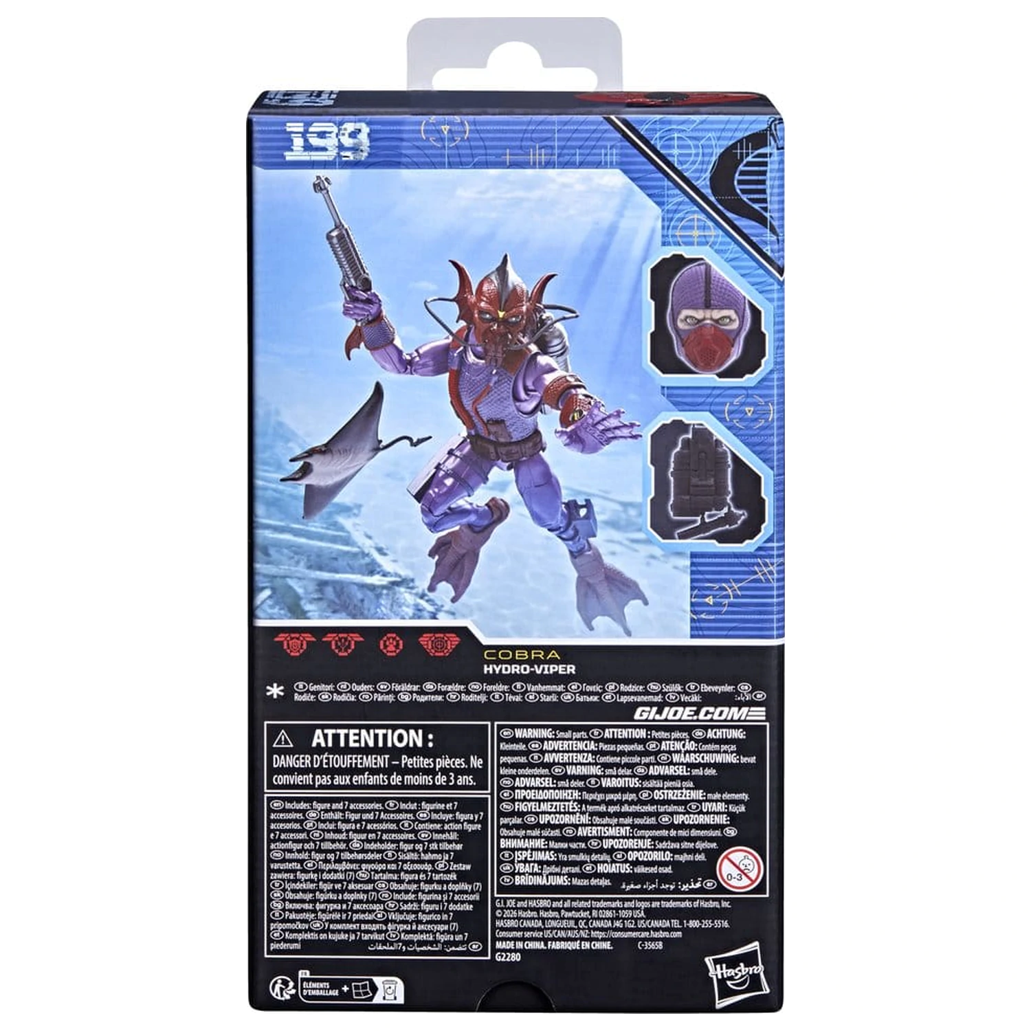 G.I. Joe Classified Series Action-Figur #199 Hydro-Viper 15 cm Produktfoto