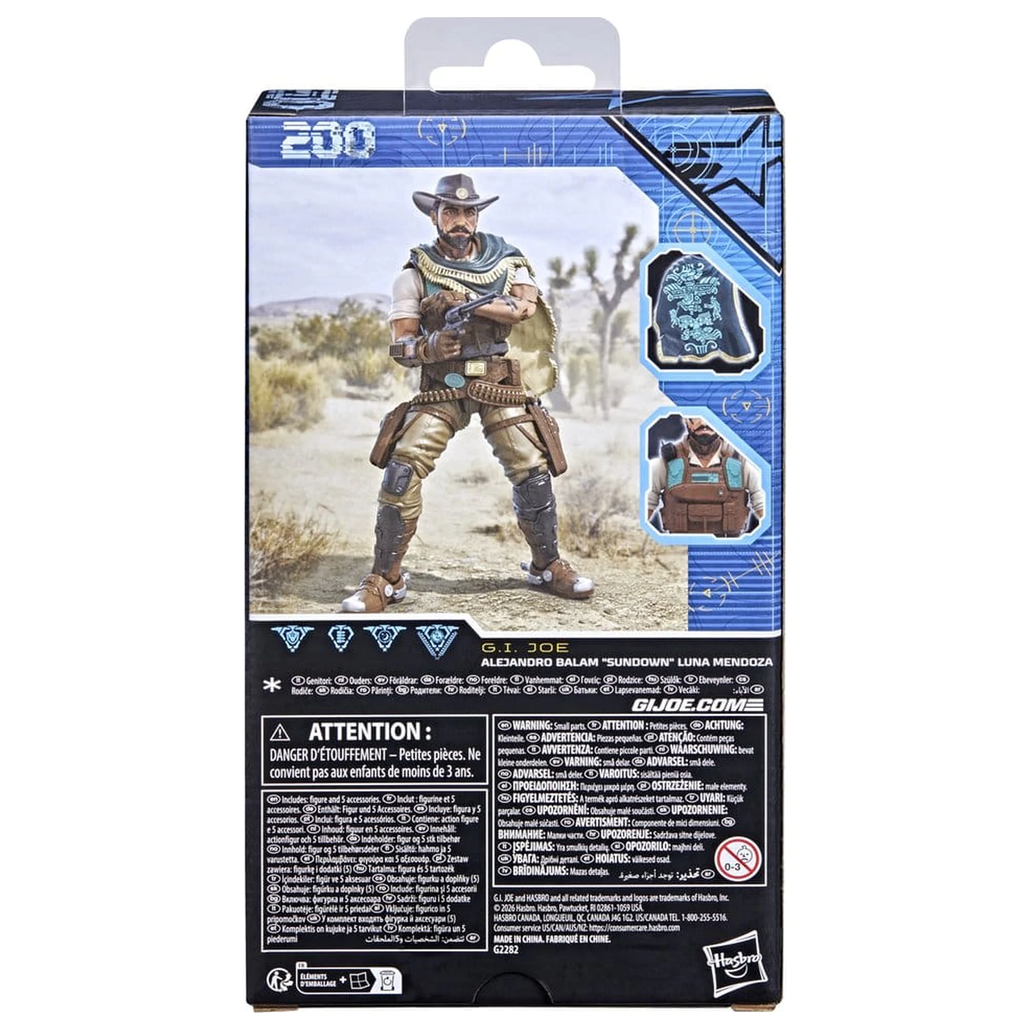 G.I. Joe Classified Series Action-Figur #200 Alejandro Balam "Sundown" Luna Mendoza 15 cm Produktfoto