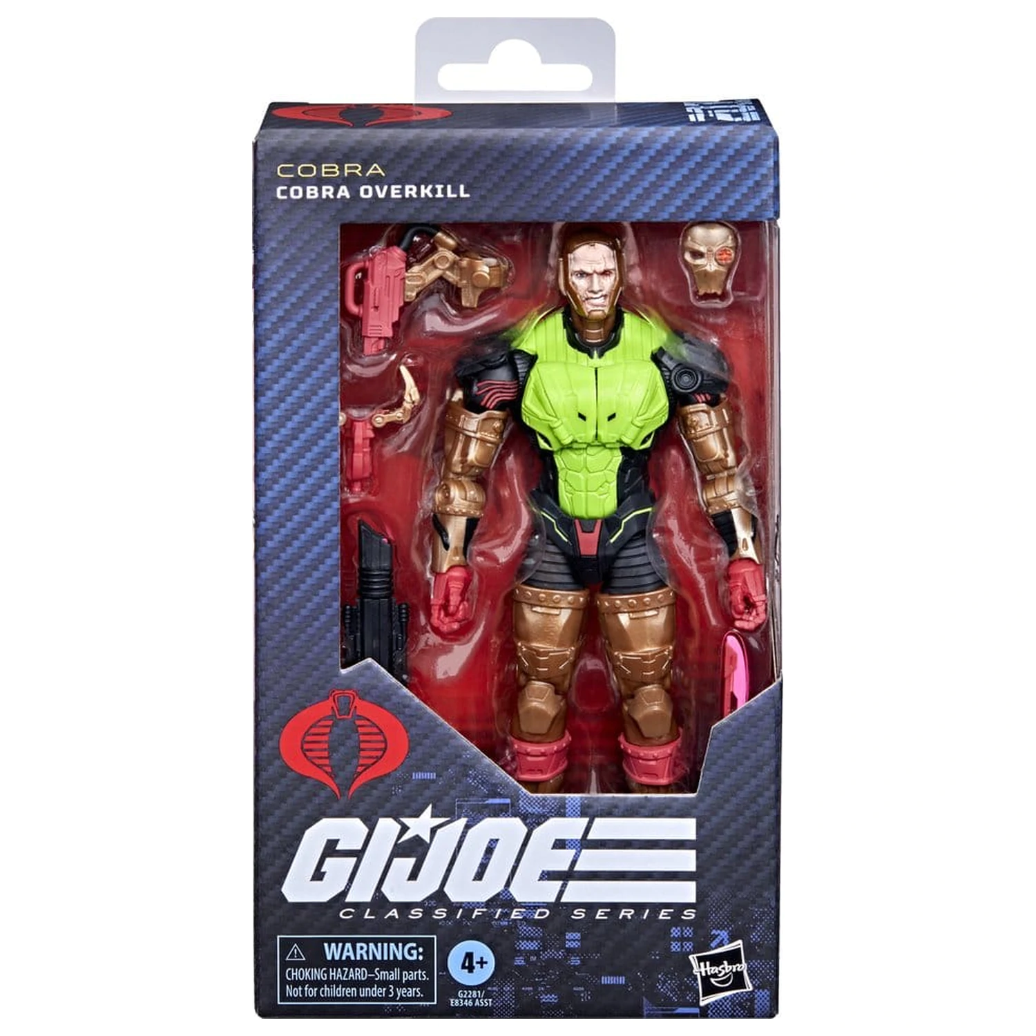 G.I. Joe Classified Series Actionfigur #201 Cobra Overkill 15 cm Produktfoto