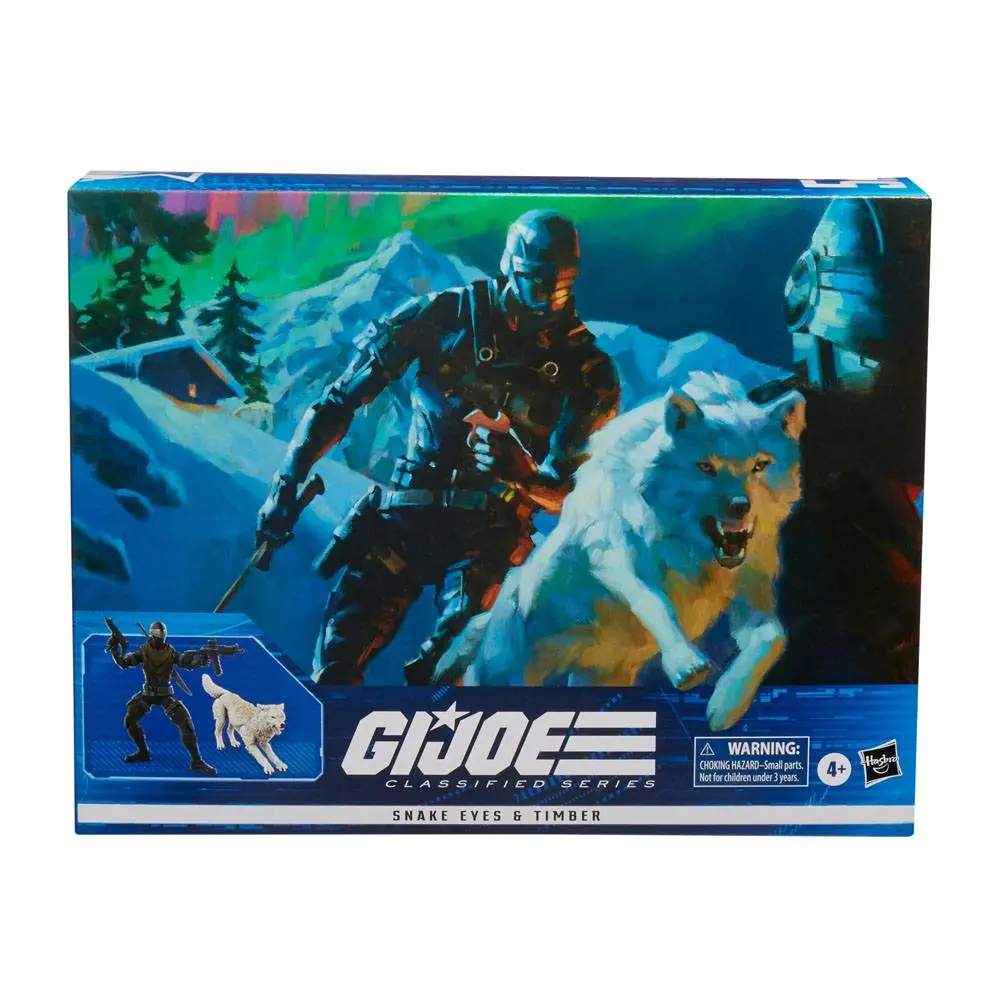 G.I. Joe Classified Series Actionfigur 2022 Snake Eyes & Timber 15 cm Produktfoto