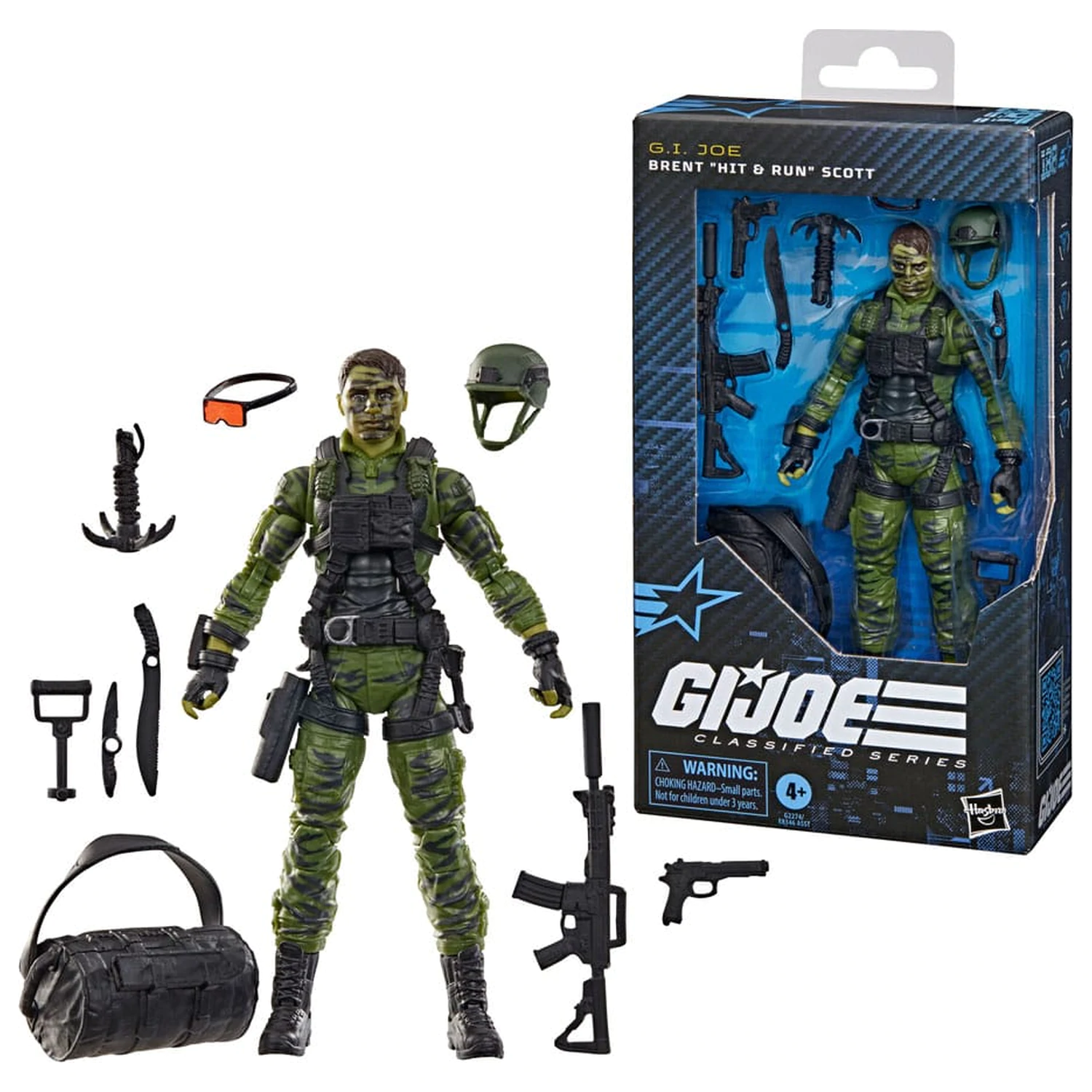 G.I. Joe Classified Series Actionfigur Brent "Hit & Run" Scott 15 cm Produktfoto