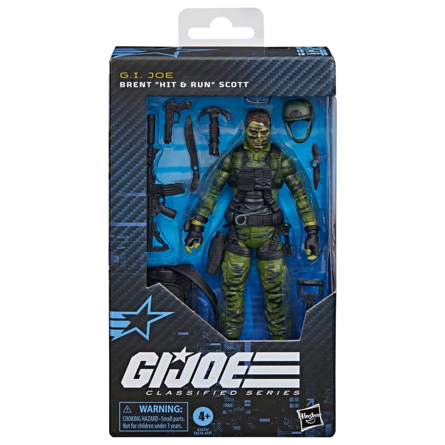 G.I. Joe Classified Series Actionfigur Brent "Hit & Run" Scott 15 cm Produktfoto