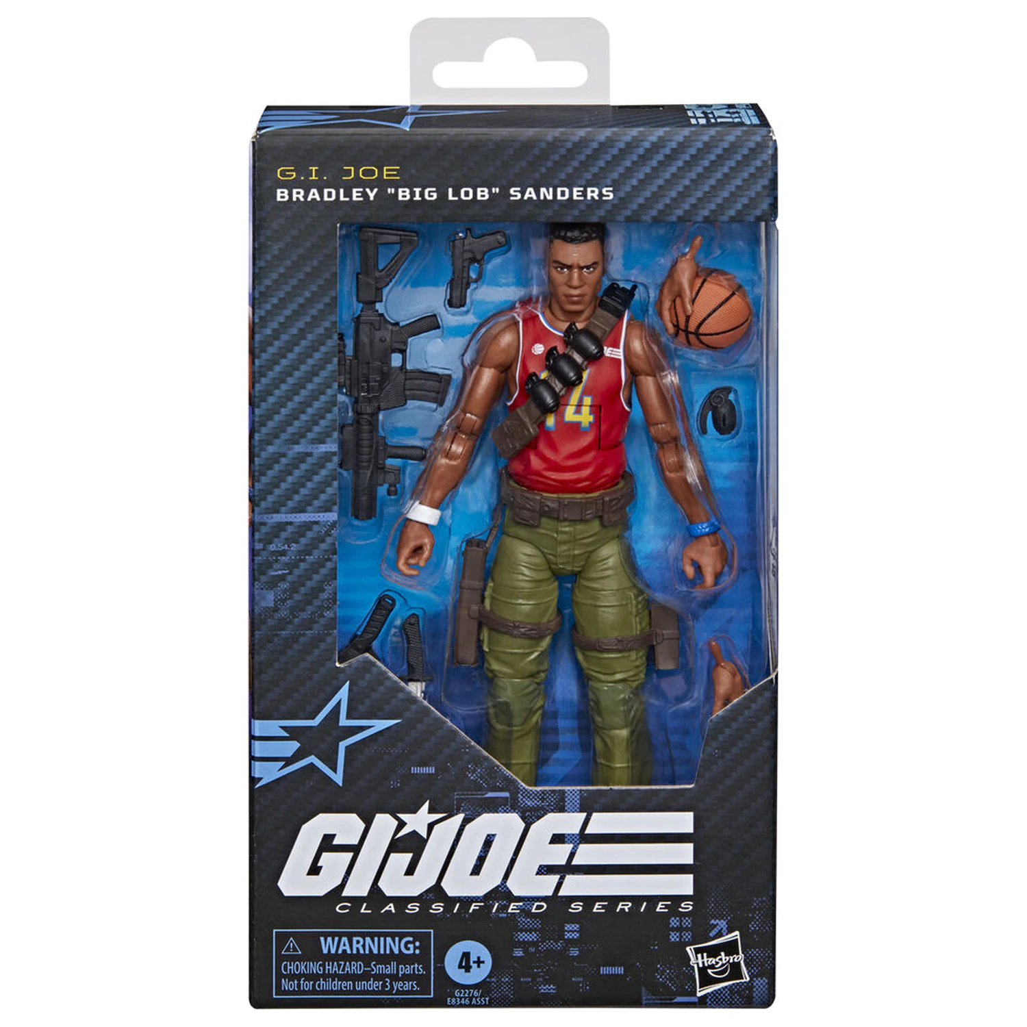 G.I. Joe Classified Series Bradley Big Lob Sanders Figur 15cm Produktfoto