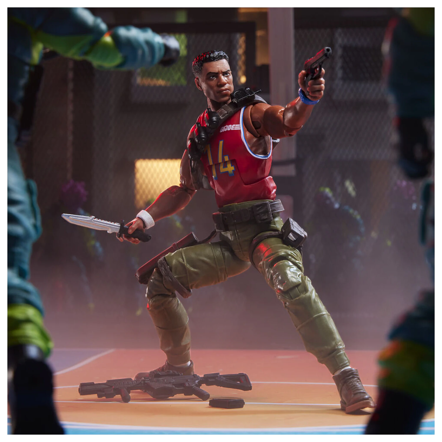 G.I. Joe Classified Series Bradley Big Lob Sanders Figur 15cm Produktfoto