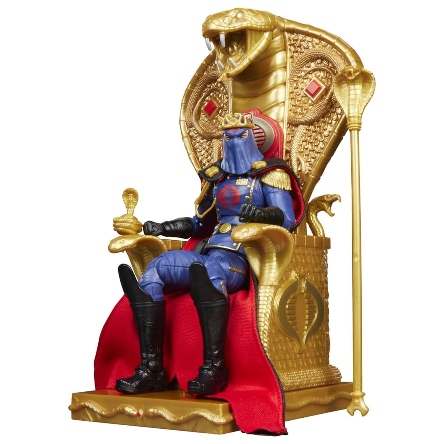 G.I. Joe Classified Series Action-Figur Cobra Commander in Dress Uniform & Throne 15 cm Produktfoto
