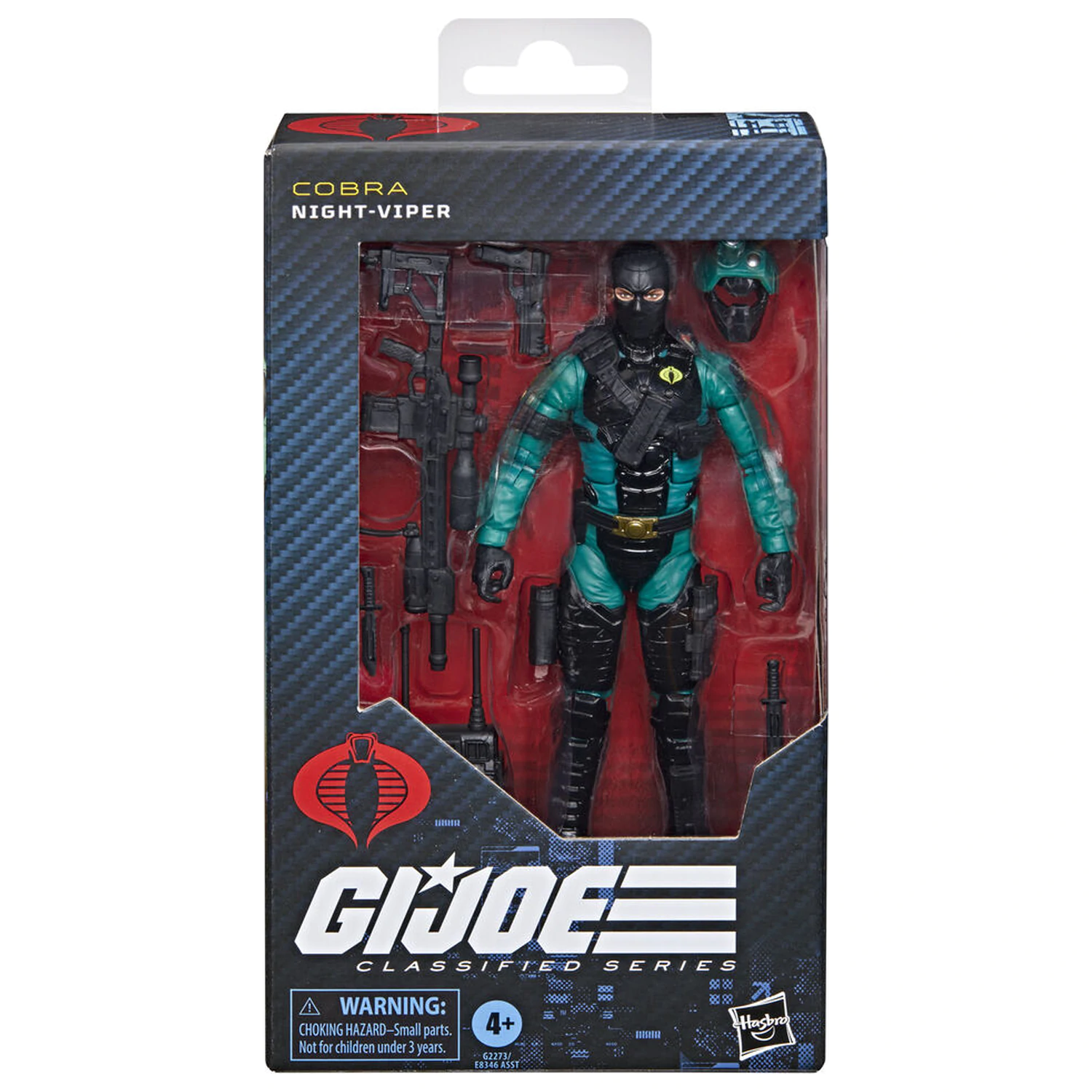 G.I. Joe Classified Series Cobra Night-Viper Figur 15cm Produktfoto