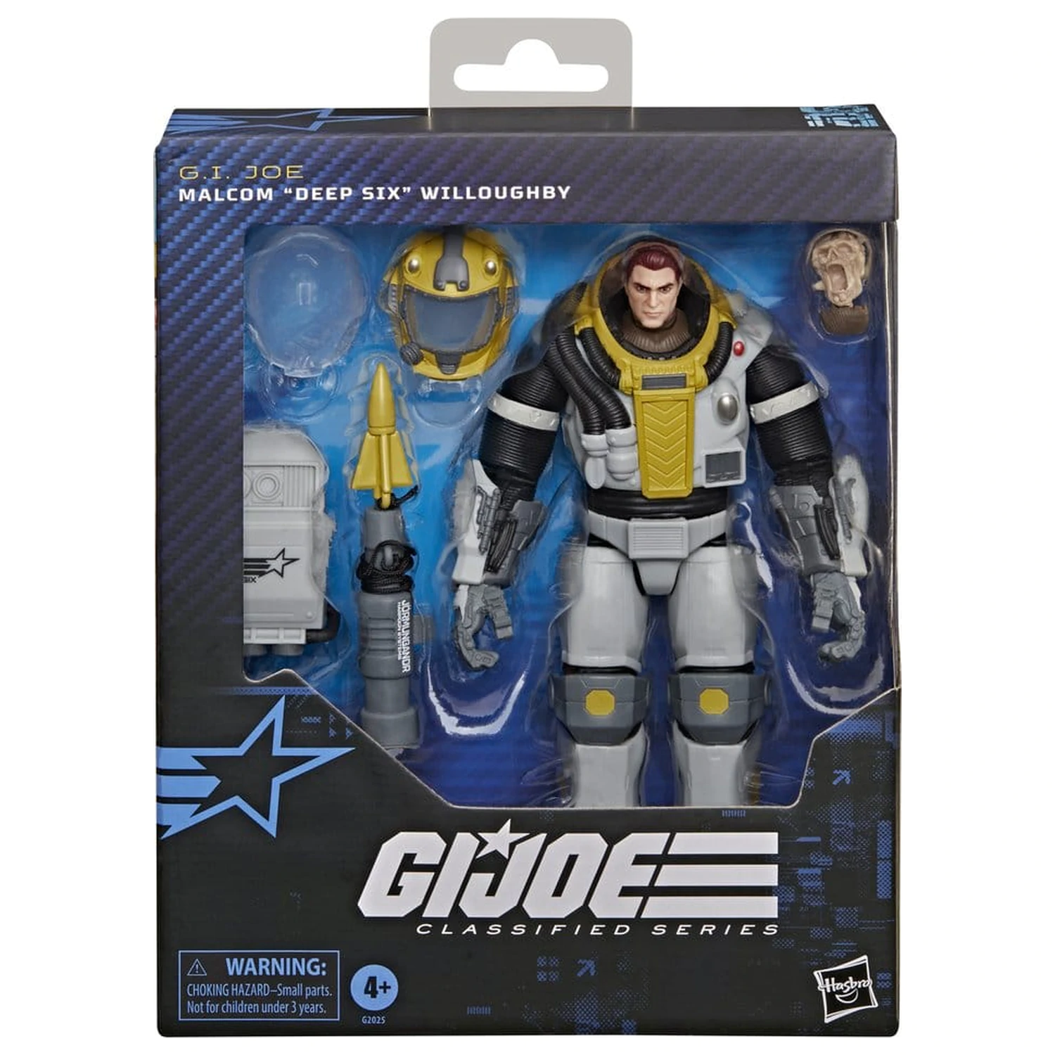 G.I. Joe Classified Series Deluxe Actionfigur #206 Malcom "Deep Six" Willoughby 15 cm Produktfoto